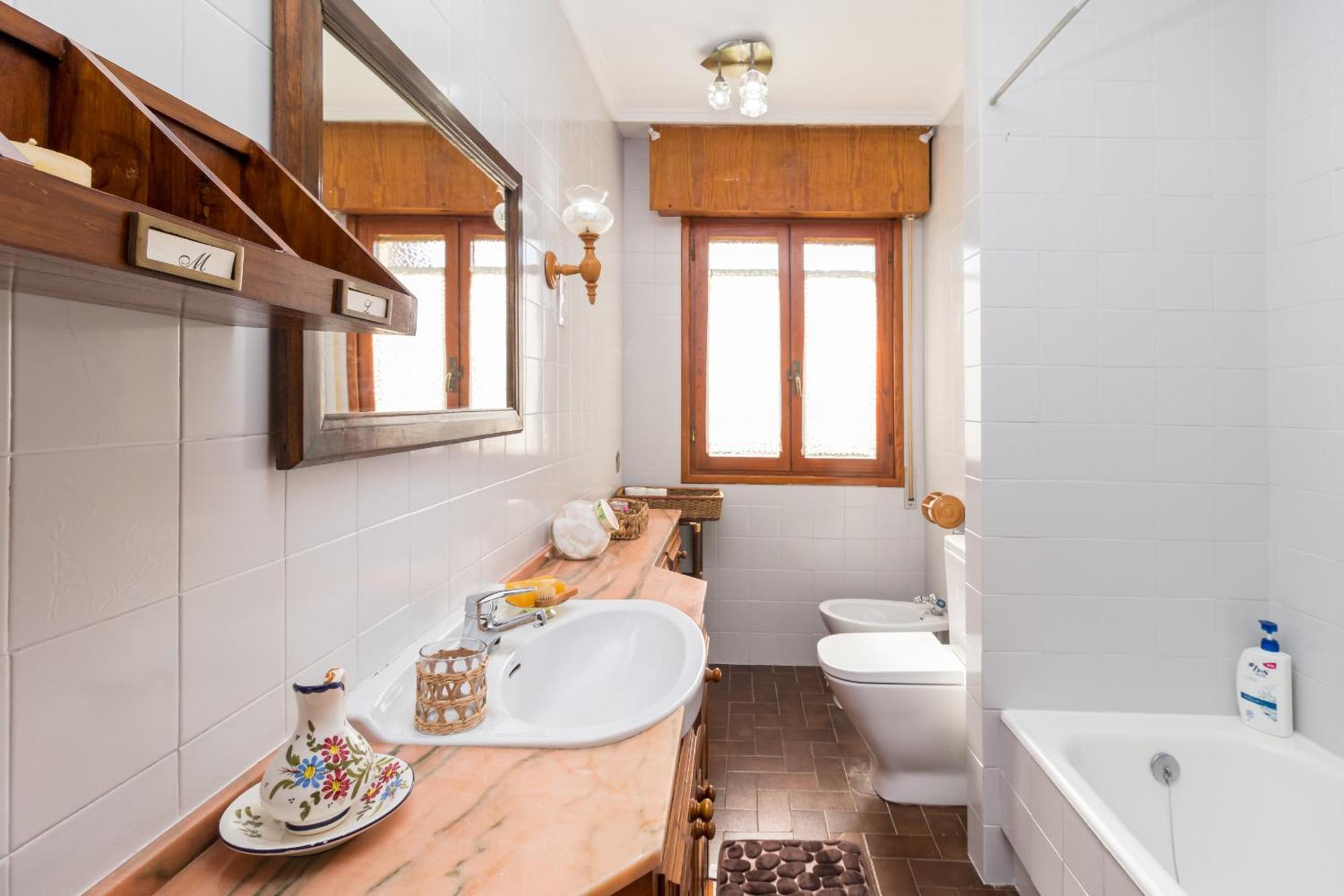 Casa Con Jardin Privado Orena Bagian luar foto